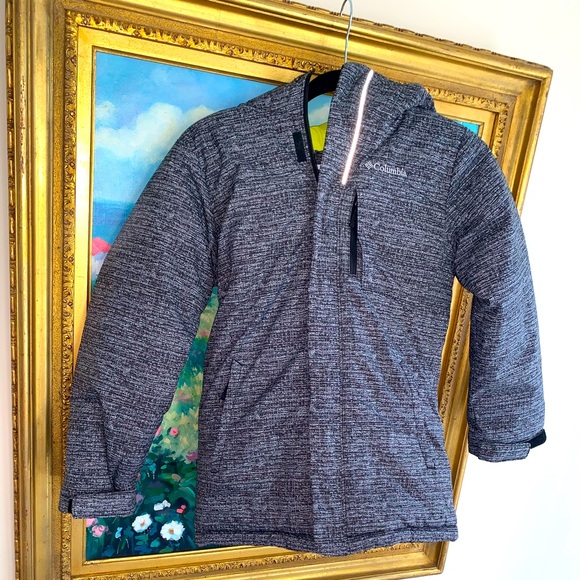 Columbia Other - New COLUMBIA PUFFER snow ski winter Coat BOYS SIZE m 10 12